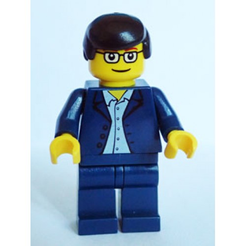 Lit002 Dark Blue Jacket Light Blue Shirt Dark Blue Legs Square
