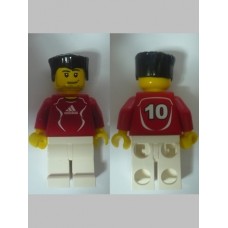 soc122s Soccer Player Red