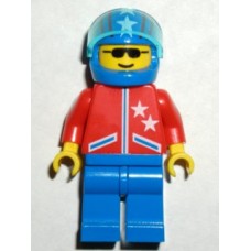 jstr005 Jacket 2 Stars Red - Blue Legs